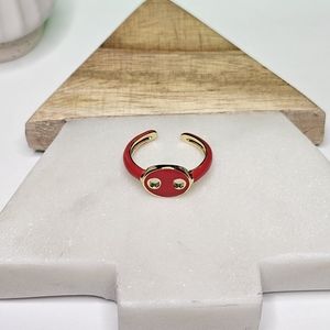 NWT GG Ring - RED